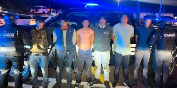 Caen asaltantes mediante Operativo A.R.M.A.