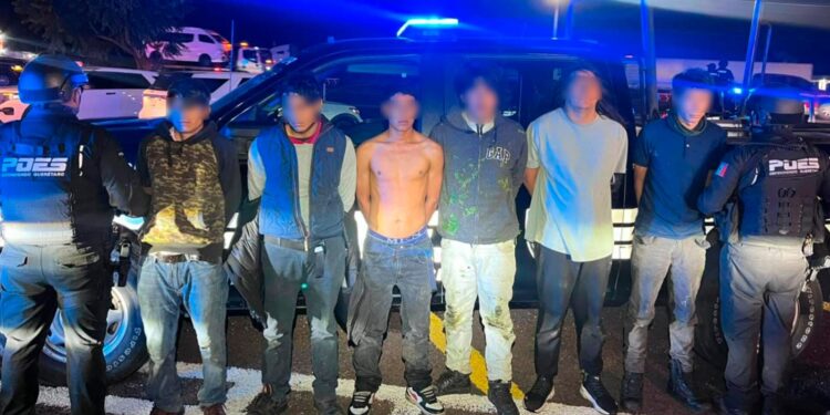 Caen asaltantes mediante Operativo A.R.M.A.
