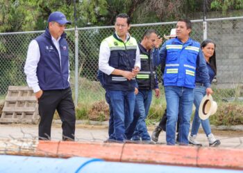 Supervisan el cárcamo de Puerta Real II por temporada de lluvias