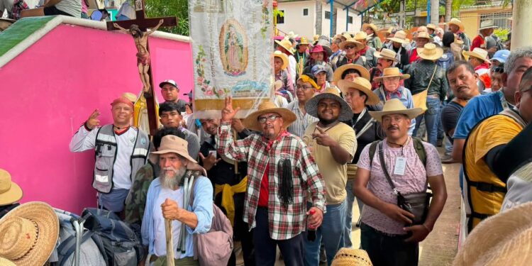 Más de 2 mil peregrinos completan la primera jornada de la 136 Peregrinación al Tepeyac