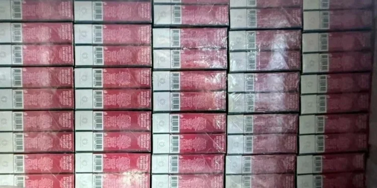 Decomisan 156 tons de mercancía ilícita en AICM