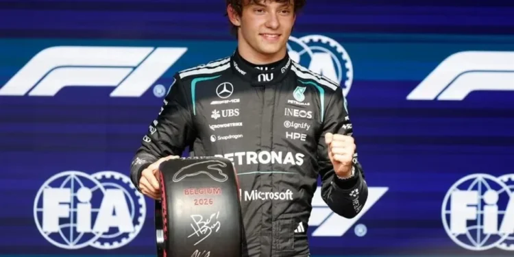 Consigue Antonelli la pole position para el GP de Bélgica