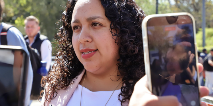 Astrid Ortega asegura que mantiene abierto el diálogo con activistas del Cerro Grande