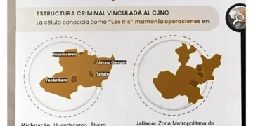 Revela Gabinete red de ‘Los R’s’ del CJNG