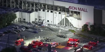 Deja sismo varios muertos en centro comercial en Japón
