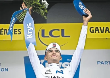 Del Toro sube al podio en el Tour de Francia
