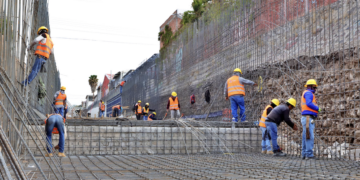 85 por ciento de avance, construcción del encauzamiento del Dren Peñuelas