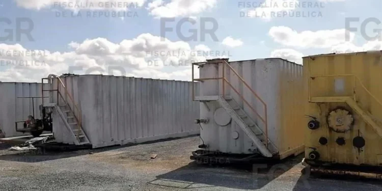 Caen 3 tras cateo por huachicol en Reynosa