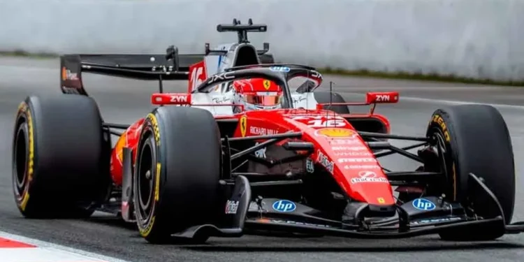 Ferrari, al frente en la P1 del GP de Hungría