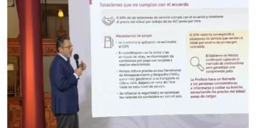 Siguen sin cumplir con precio de diesel 20% de gasolineras