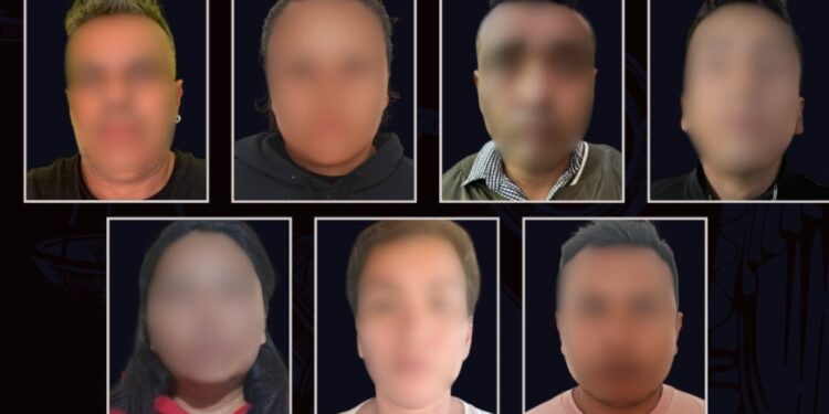 Sinergia ejecuta cinco cateos; siete personas detenidas y se aseguran narcóticos, dinero en efectivo e inmuebles
