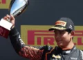 Consigue Villagómez otro podio en F2