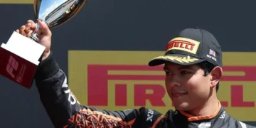 Consigue Villagómez otro podio en F2
