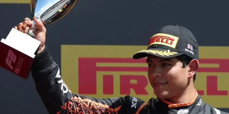 Consigue Villagómez otro podio en F2
