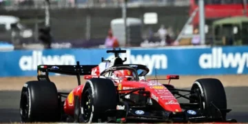 Brilla Charles Leclerc en GP de Gran Bretaña