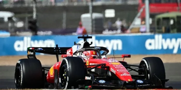 Brilla Charles Leclerc en GP de Gran Bretaña