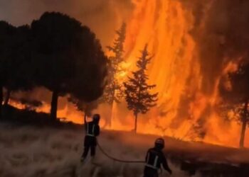 Desplazan incendios a 320 mil en Francia, España y Portugal