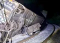 Descarrila en el Istmo ahora un tren de carga