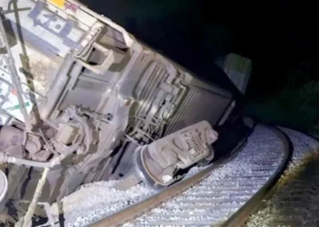Descarrila en el Istmo ahora un tren de carga