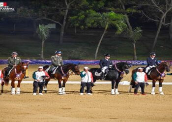 Jinetes del Ejército Mexicano conquistan oro en Santo Domingo 2026