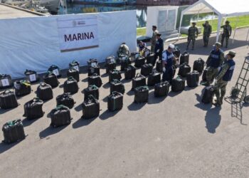 Incautan 1.5 toneladas de cocaína en costas de Chiapas; hay 5 detenidos