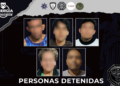 Caen cinco por narcomenudeo tras operativos de Sinergia