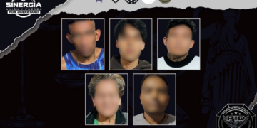 Caen cinco por narcomenudeo tras operativos de Sinergia