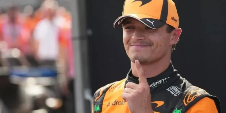 Arrebata Norris pole a Hamilton para el GP de Hungría