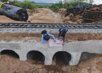 Grupo México Transportes debe reparar daño ambiental por derrame de químicos en Sonora