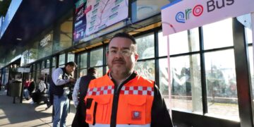 Disminuye a 50 por ciento afluencia de vehículos en BBQ, por obras del tren