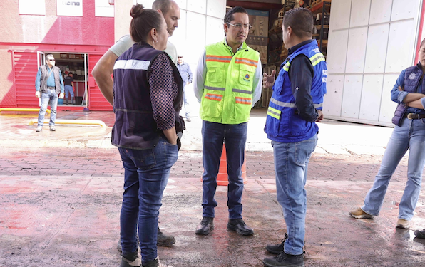 Recorre Chepe cárcamos y da seguimiento a obras de rehabilitación del Dren Candiles