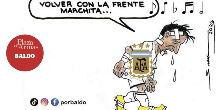 Volver con la frente marchita…