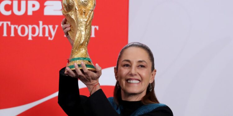 Sheinbaum notifica al Congreso del viaje a EE.UU. para la final del Mundial 2026