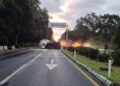 Volcadura de tráiler cierra la autopista México-Cuernavaca