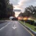 Volcadura de tráiler cierra la autopista México-Cuernavaca