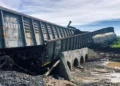 Evalúan daños por derrame químico de tren en Sonora.- CSP