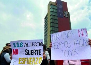 Piden alumnos que pasaron prueba respetar su lugar en UNAM