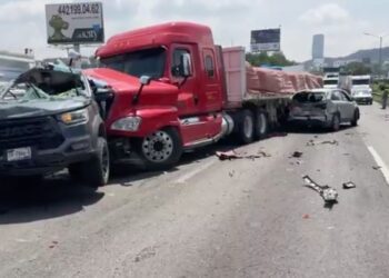 Otro accidente en la carretera 57