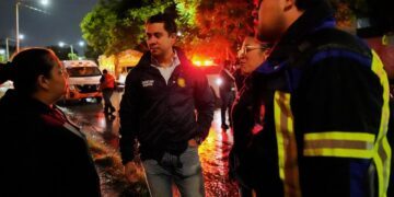 Supervisa Felifer Macías atención por lluvias en Villas de Santiago