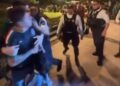 Abren investigación contra policía que agredió a ciudadano en festejos mundialistas