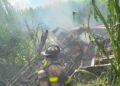 Caída de aeronave en San Juan del Río deja un lesionado