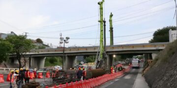 Sólo dos carriles abiertos de sur a norte tras inicio de obras en Bernardo Quintana