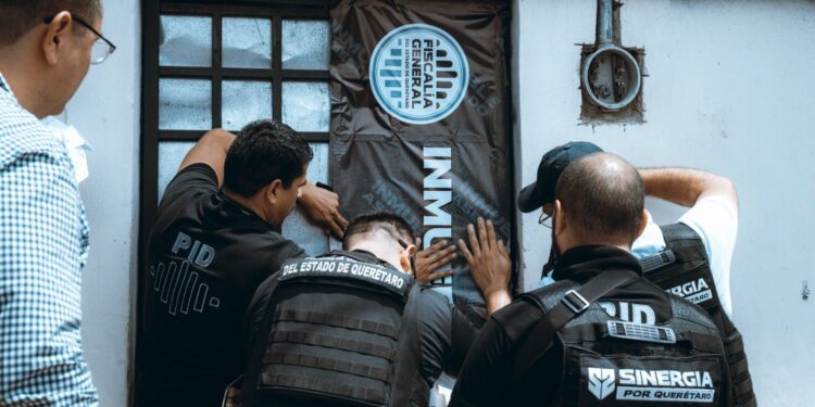 Sinergia ejecuta 10 cateos en la capital; cinco personas fueron detenidas y cuatro inmuebles asegurados