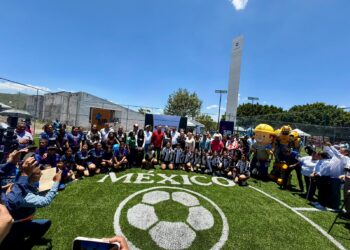 Inauguran canchas del Mundial Social 2026 en Ex Hacienda Cerro Gordo