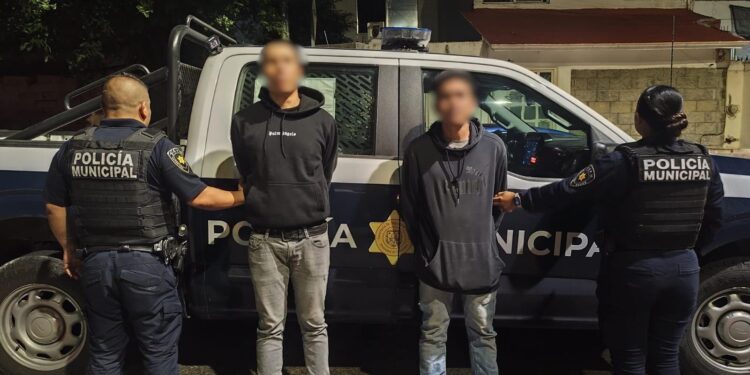 Dos detenidos por robo a lugar cerrado