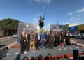Monta Felifer Macías Guardia de Honor a Santiago Apóstol, por aniversario de la ciudad