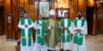 Más de 7 mil peregrinos ciclistas de Querétaro llegan a la Basílica de Guadalupe