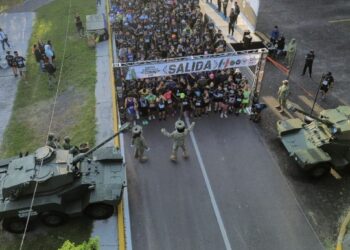 Realiza el Ejército primera Carrera Conín en la 17 Zona Militar