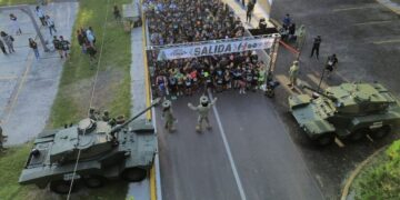 Realiza el Ejército primera Carrera Conín en la 17 Zona Militar