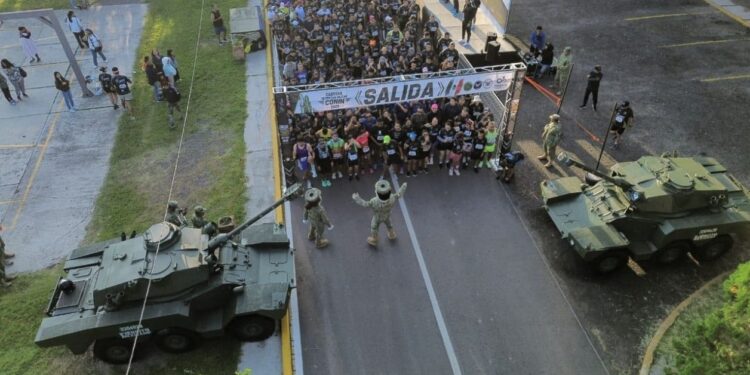 Realiza el Ejército primera Carrera Conín en la 17 Zona Militar